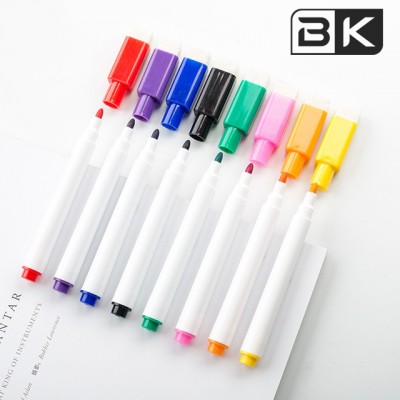 Non-Toxic Mini Size Magnetic Dry Erase Marker with Brush